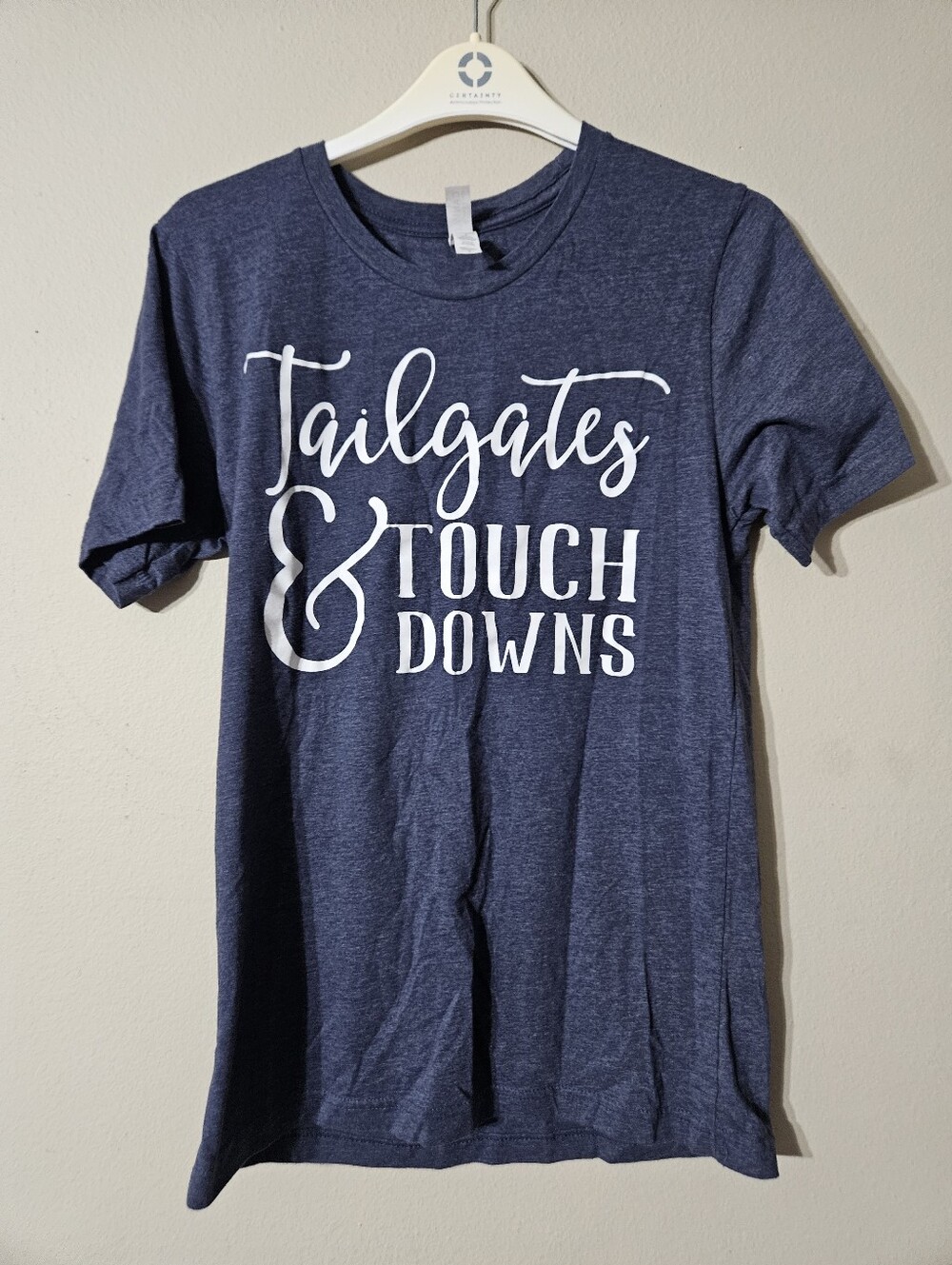 Tailgates And Touchdowns Tshirt Small